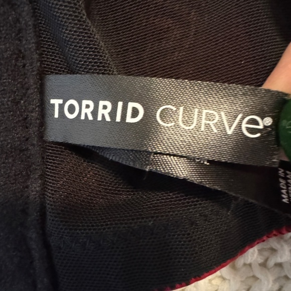 Plaid Red and Black Women's Bra - Picture 14 of 14